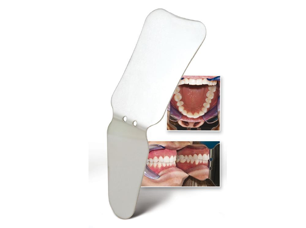 Stainless steel mirror, okklusal adult / buccal adult