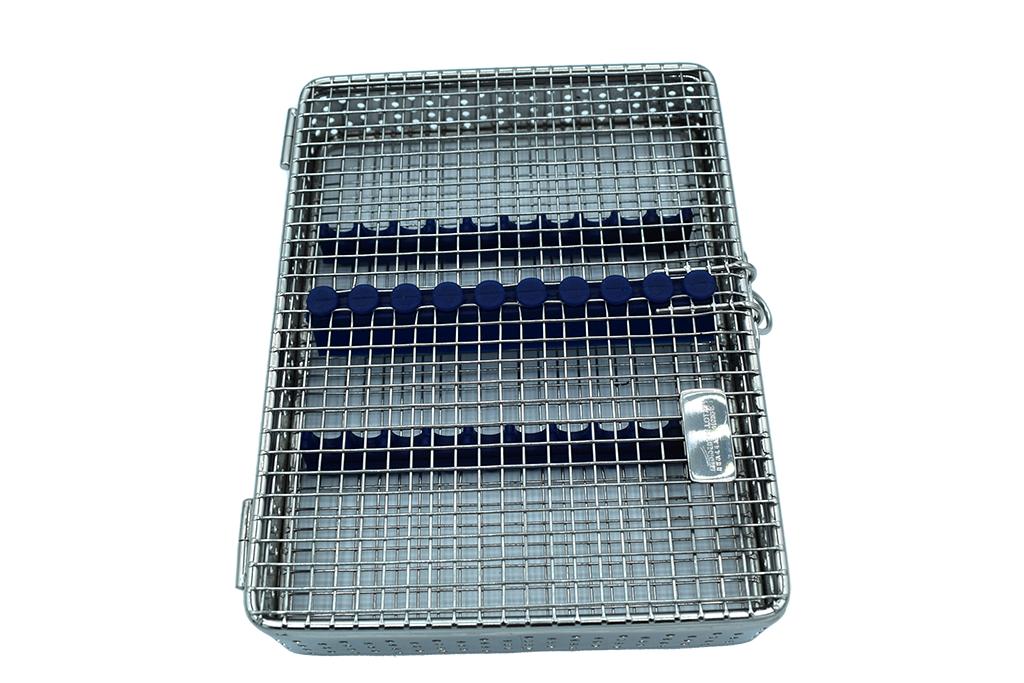 Plateau à instruments 182mm x 184mm x 34mm x 10 instruments réf. 1030-5