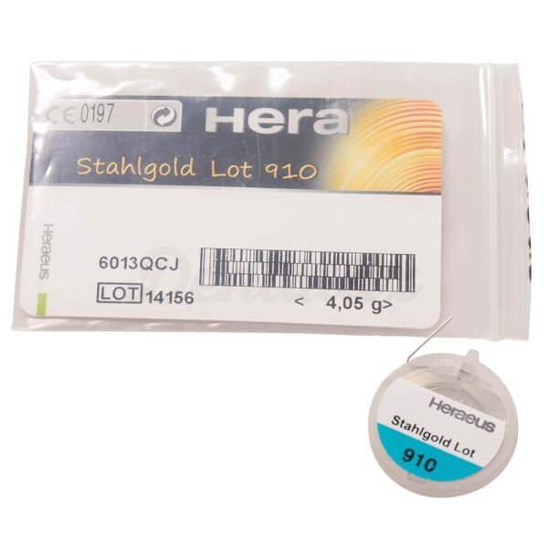 Stahlgold 910 : Acier pour alliages EM et NEM (4 g)