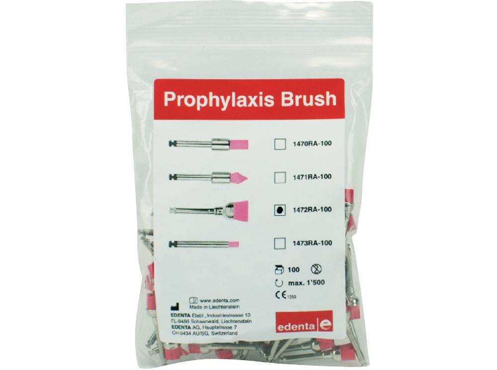 Brosse Prophy RA 1472 calice rose 100p.