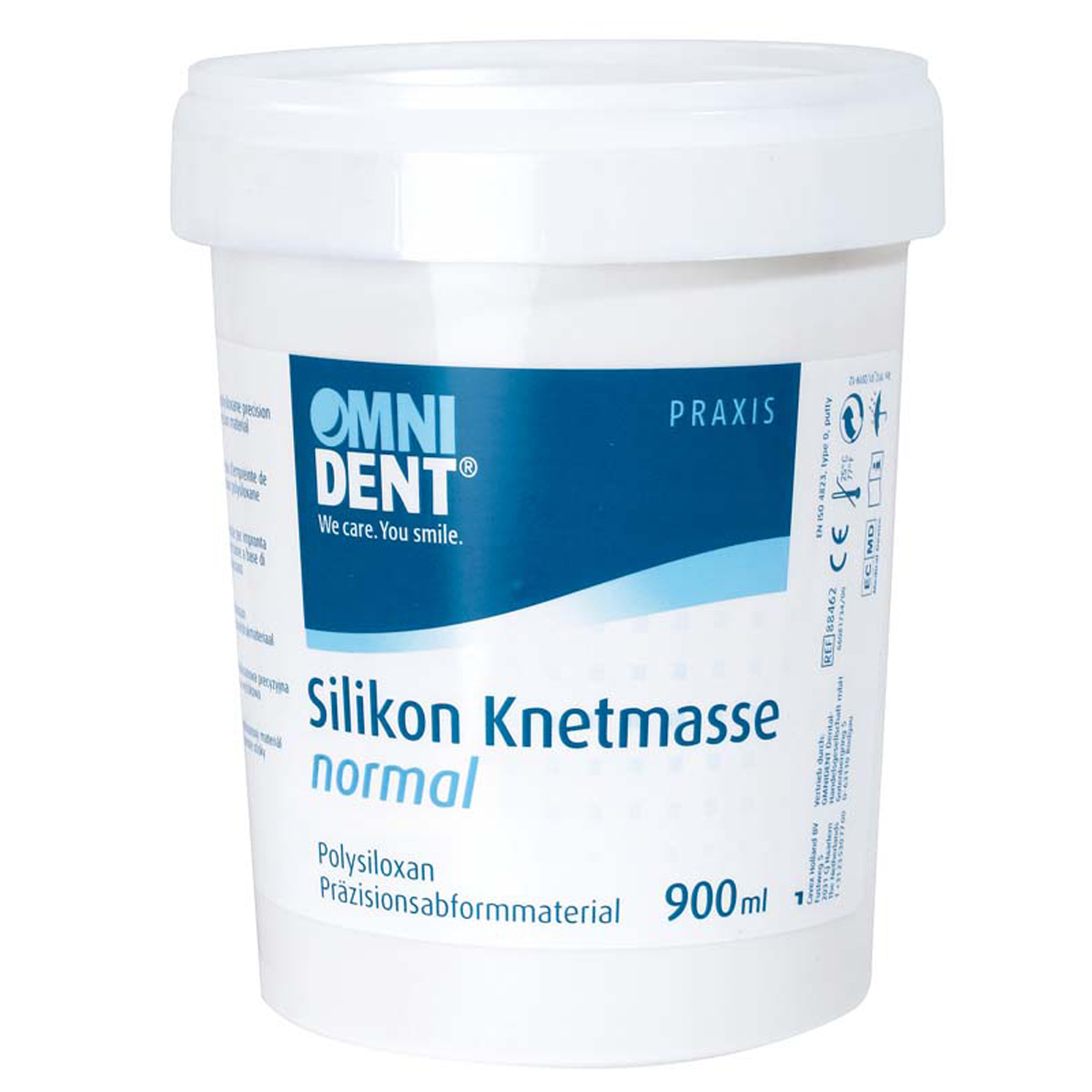 Omnident® Silicone masse à pétrir normal sans durcisseur - 900ml