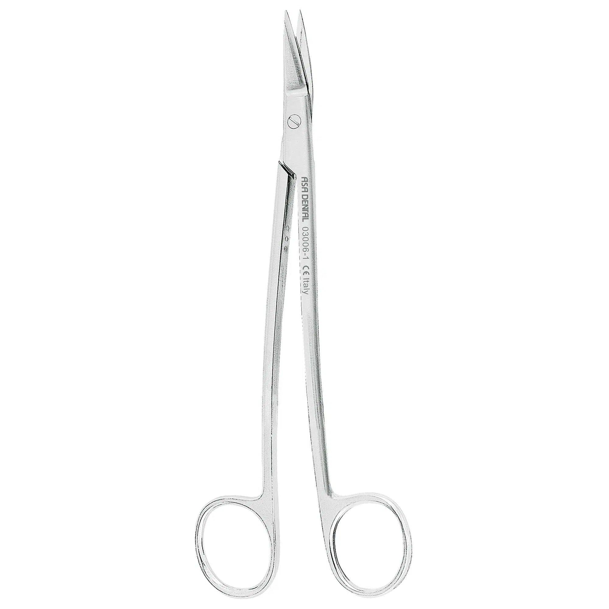 Asa Dental Tandvleesschaar / Gum scissors #1 Dean Gebogen (17 cm)
