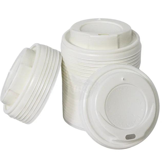 KURTT couvercles pour gobelets à café Ø 80 mm noir / blanc (1000 pcs)