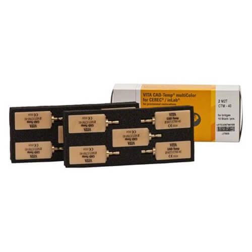 Vita Cad-Temp Multicol Cer/Inl 2M2 CTM-40 10P