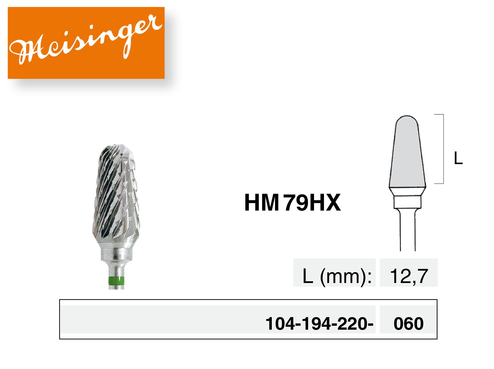 Fraise en carbure "HM 79HX"