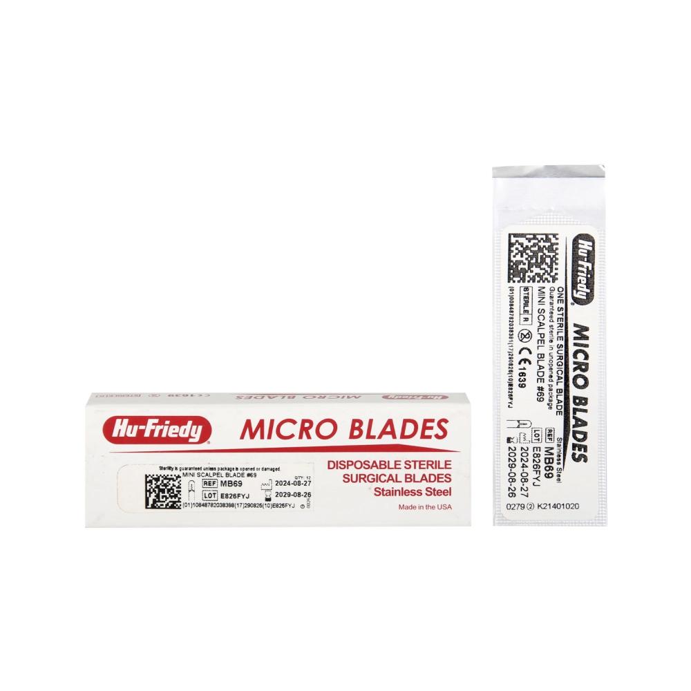 Hu-Friedy Mini lames de bistouris stériles MB69