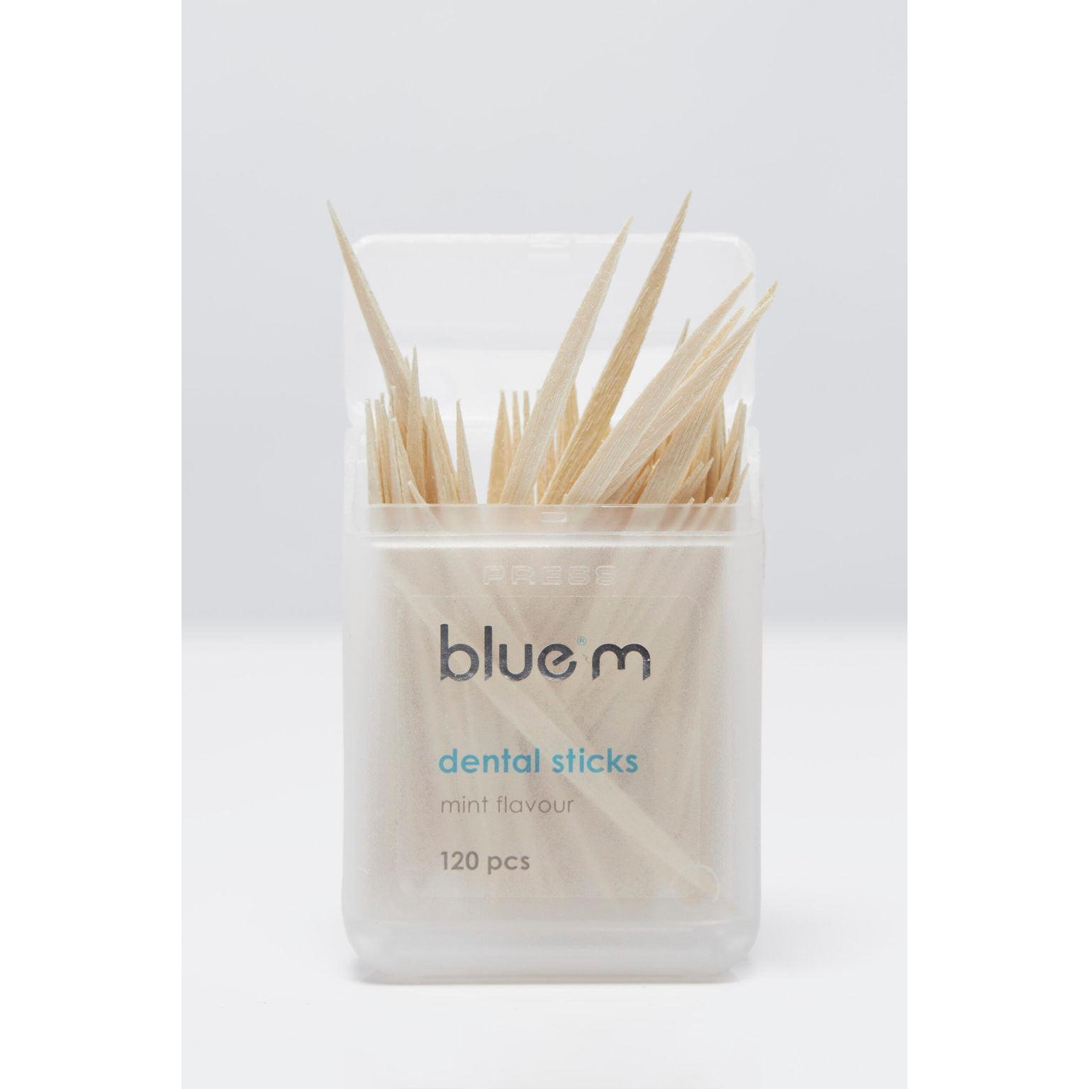 Blue®m cure-dents On-the-go Dental sticks menthe (120 pcs)