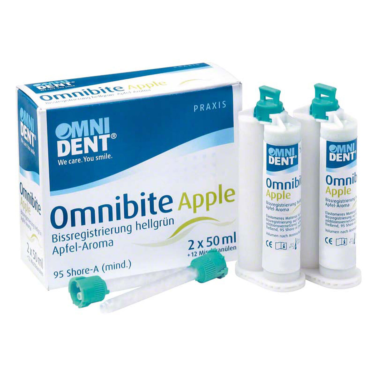 Omnident® Omnibite Apple enregistrement de l'occlusion - 2x50ml