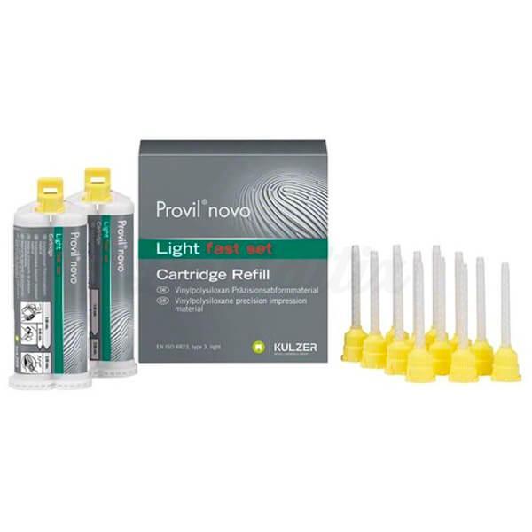 Provil novo : Cartouche d'impression en silicone (2 x 50 ml)