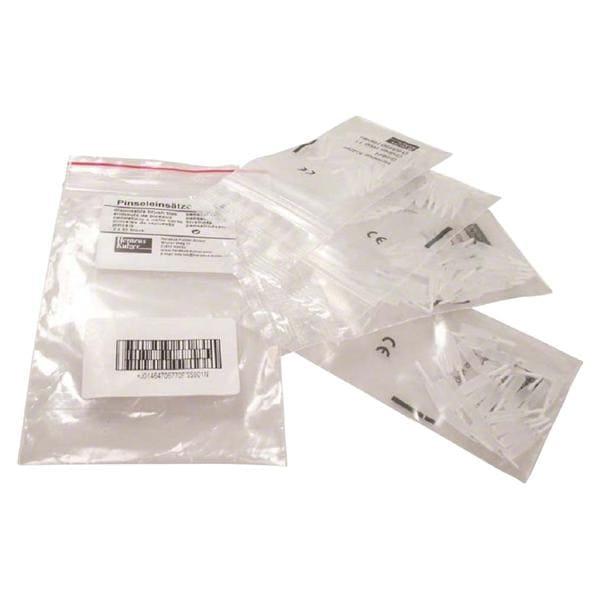 Pinceau opaquer blanc - Emballage, 2x 50 pcs