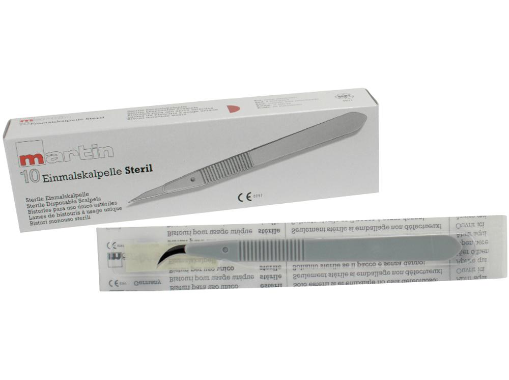 Wegwerpscalpels met handvat Fig.12 Pa