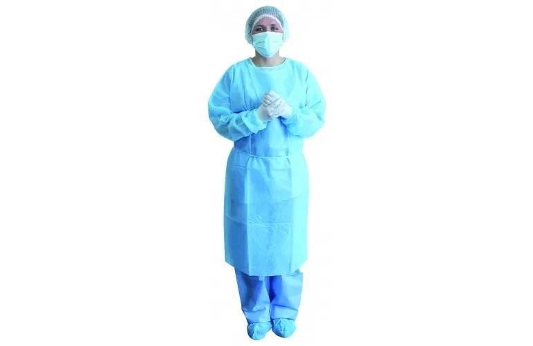 Assistgown Bleu Blouse Assist Sterile