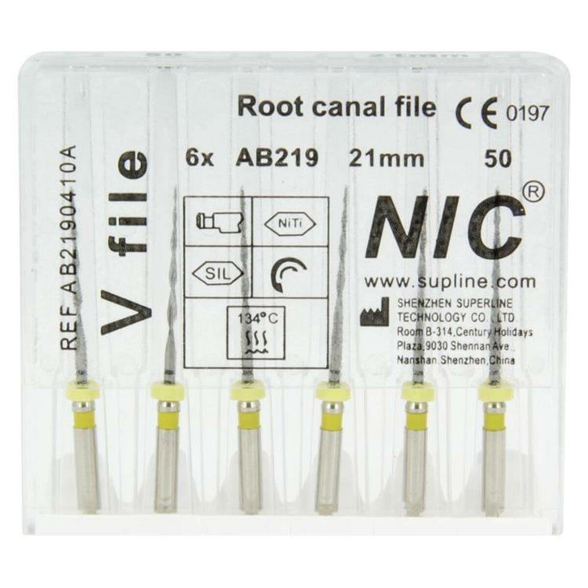 NIC® V-file 21mm