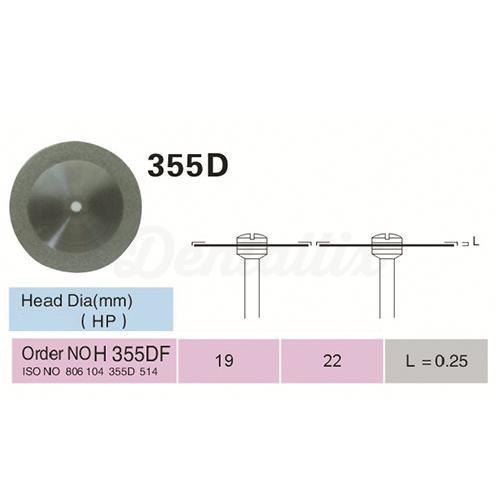 Disques de polissage diamantés semi-flexibles 355DF