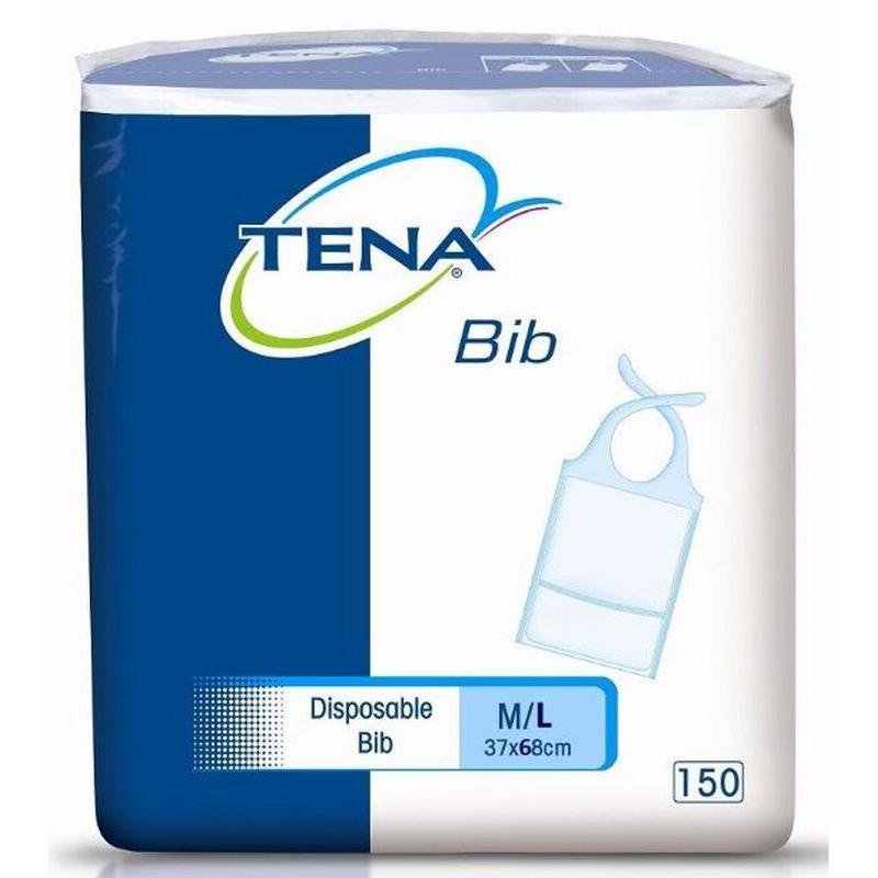 Tork TENA bavoirs à poche 37 x 68 cm 2 plis Large (6 x 150 pcs)