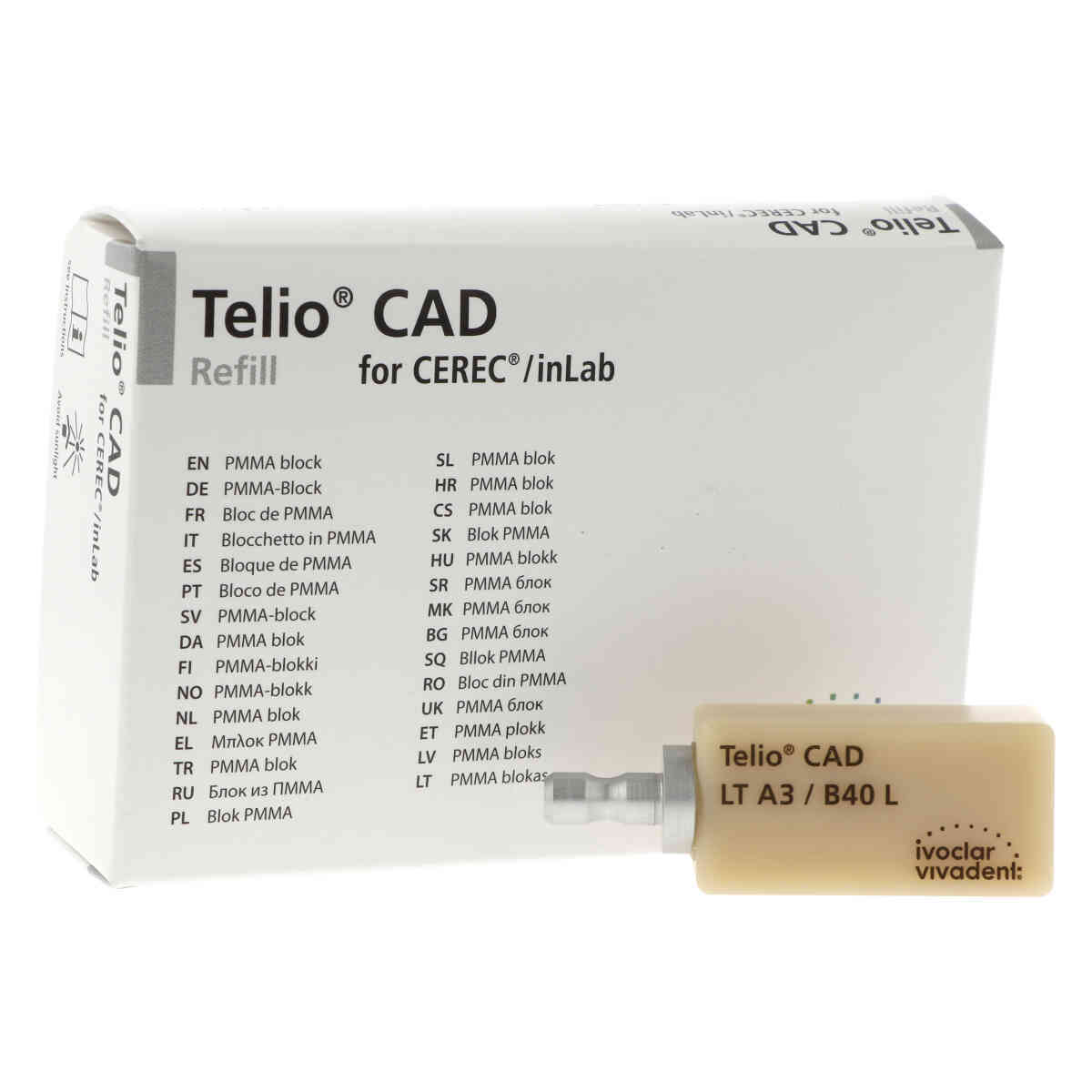 Telio® CAD CEREC®/inLab® LT B40L - A3