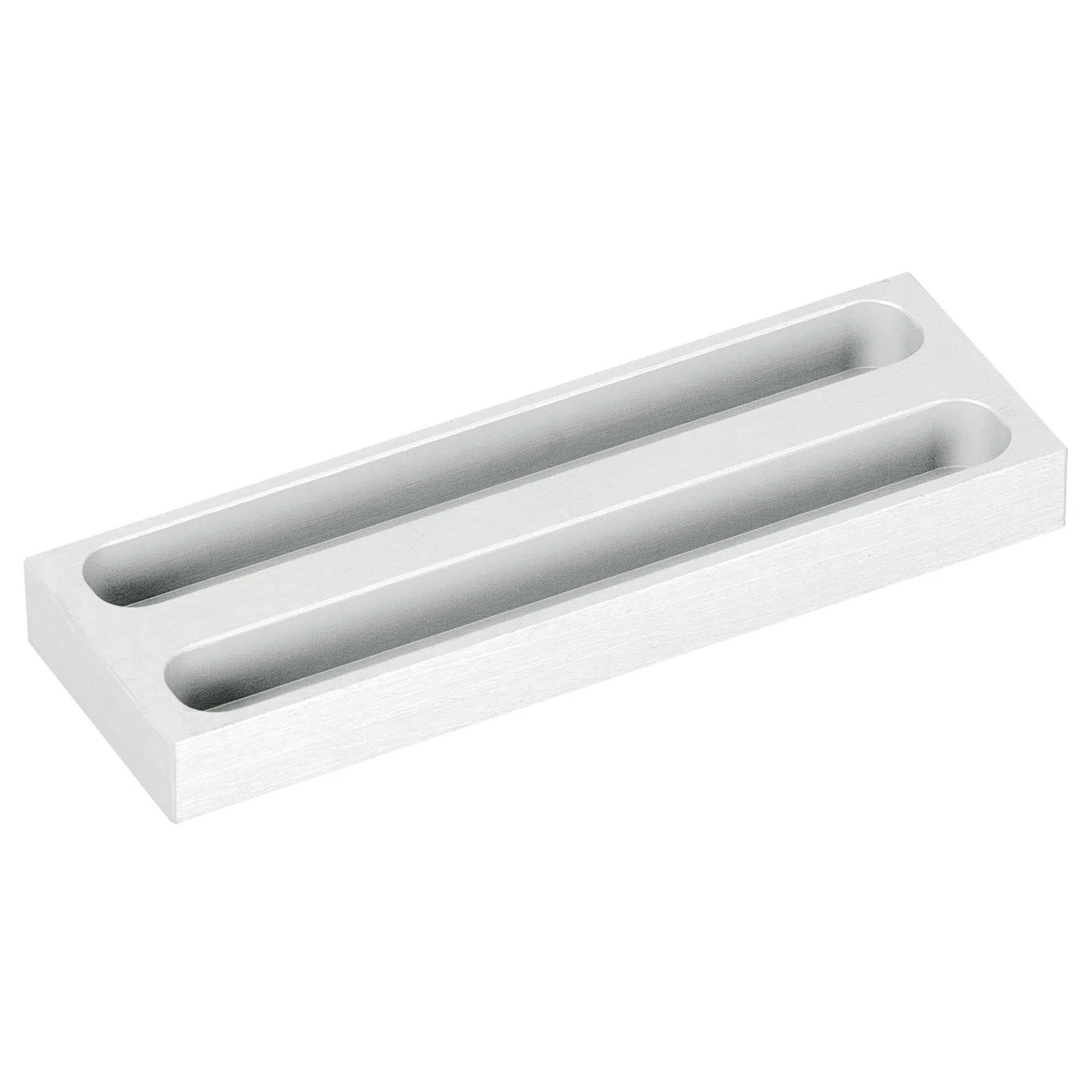 Boîte aluminium Asa Dental avec 2 porte-fraises