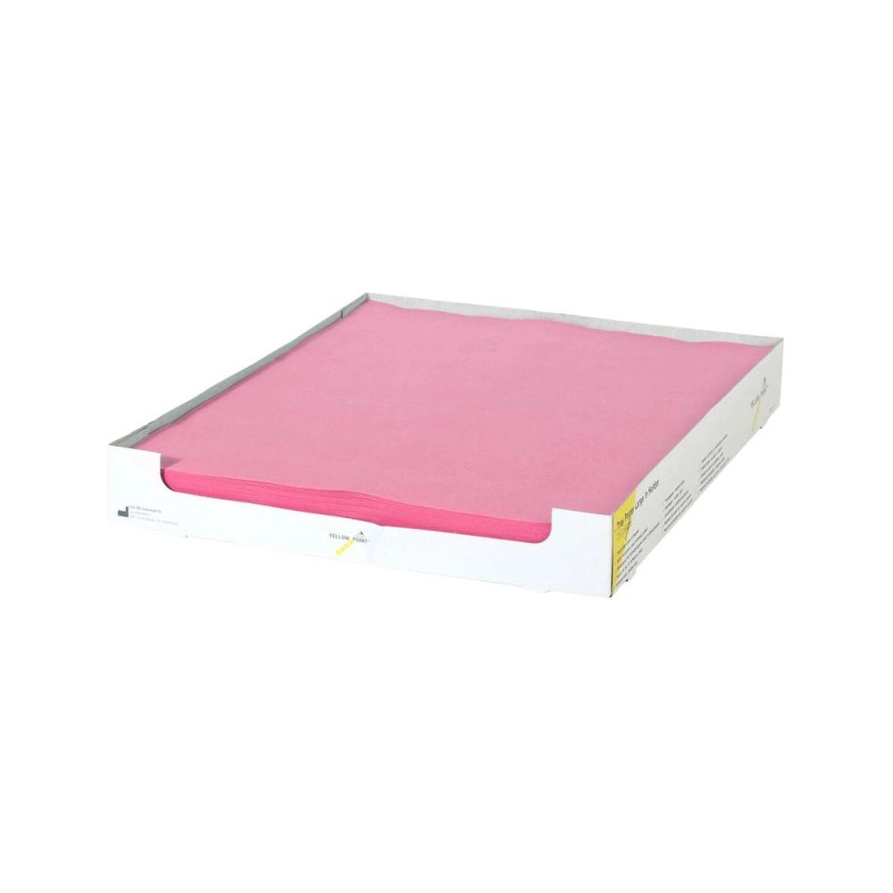 Yellow Point Papier pour support plateaux grand 28x36 cm rose 250 pcs
