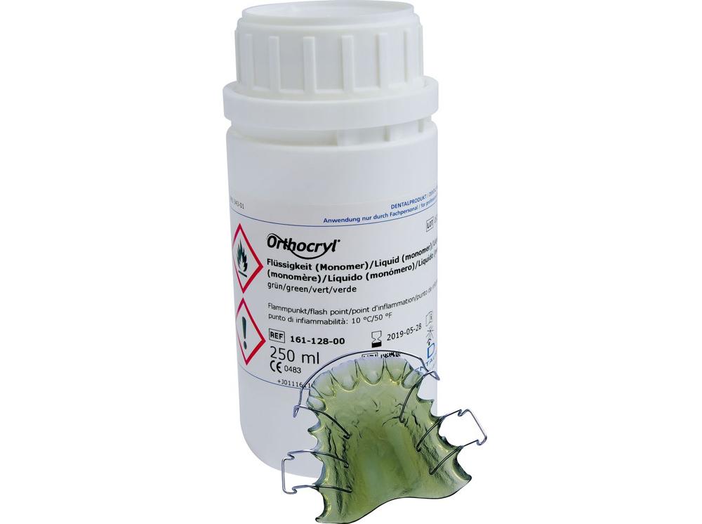 Orthocryl® vloeistof (monomeer), groen, 250 ml