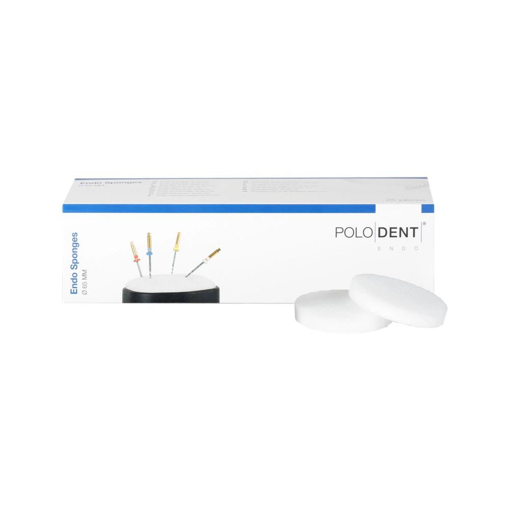 PoloDent Eponges endo 65 mm 25 pcs