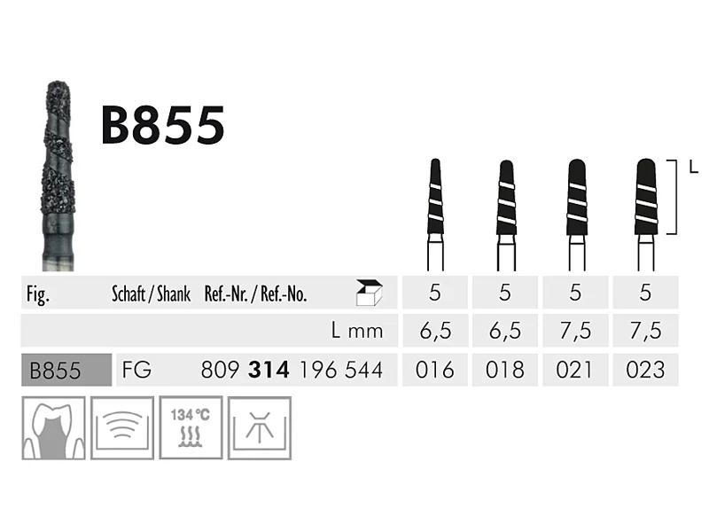 B 855 Black Cobra instrument diamanté