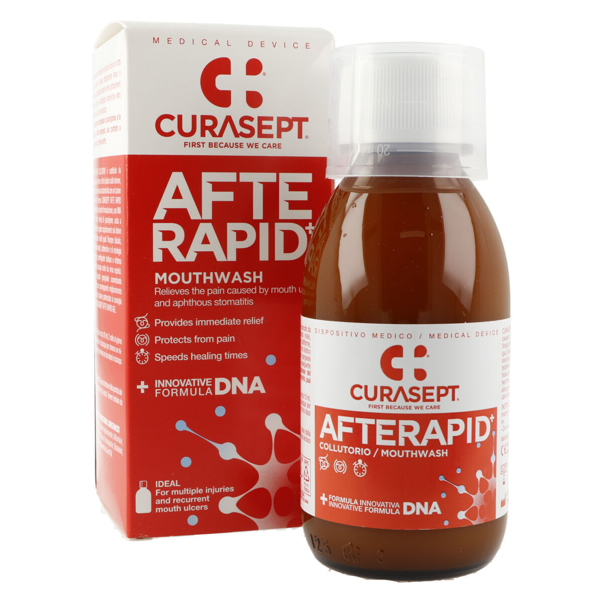 Curasept AfteRapid DNA bain de bouche - 125ml