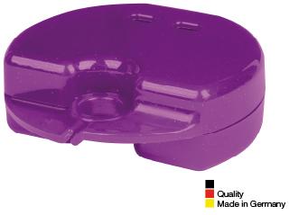 Boîtes d'orthodontie (paillettes), MINI, violet (25 pcs)