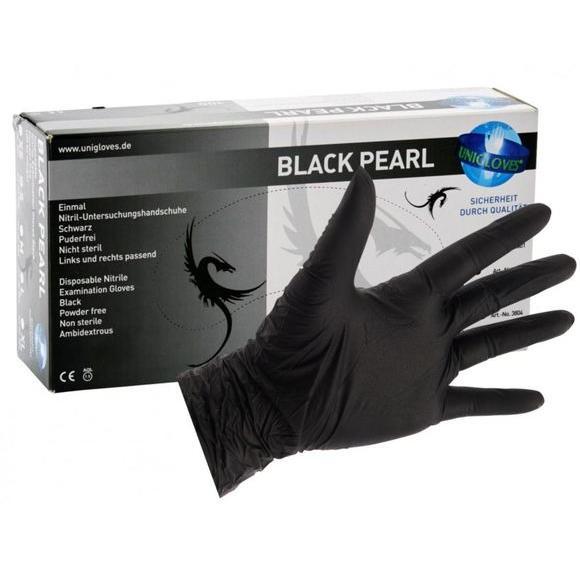 FHS Dental gants nitrile non poudrés Black Pearl noir (100 pcs)