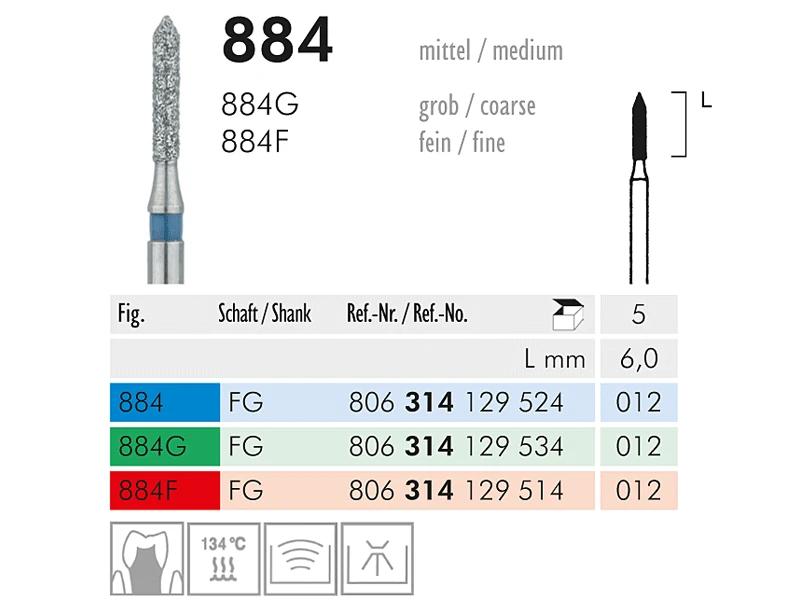 884 instrument diamanté