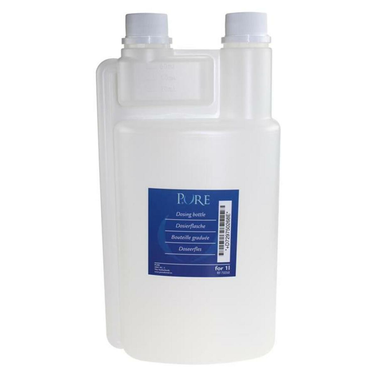 PURE Bouteille graduée - 1l (vide)