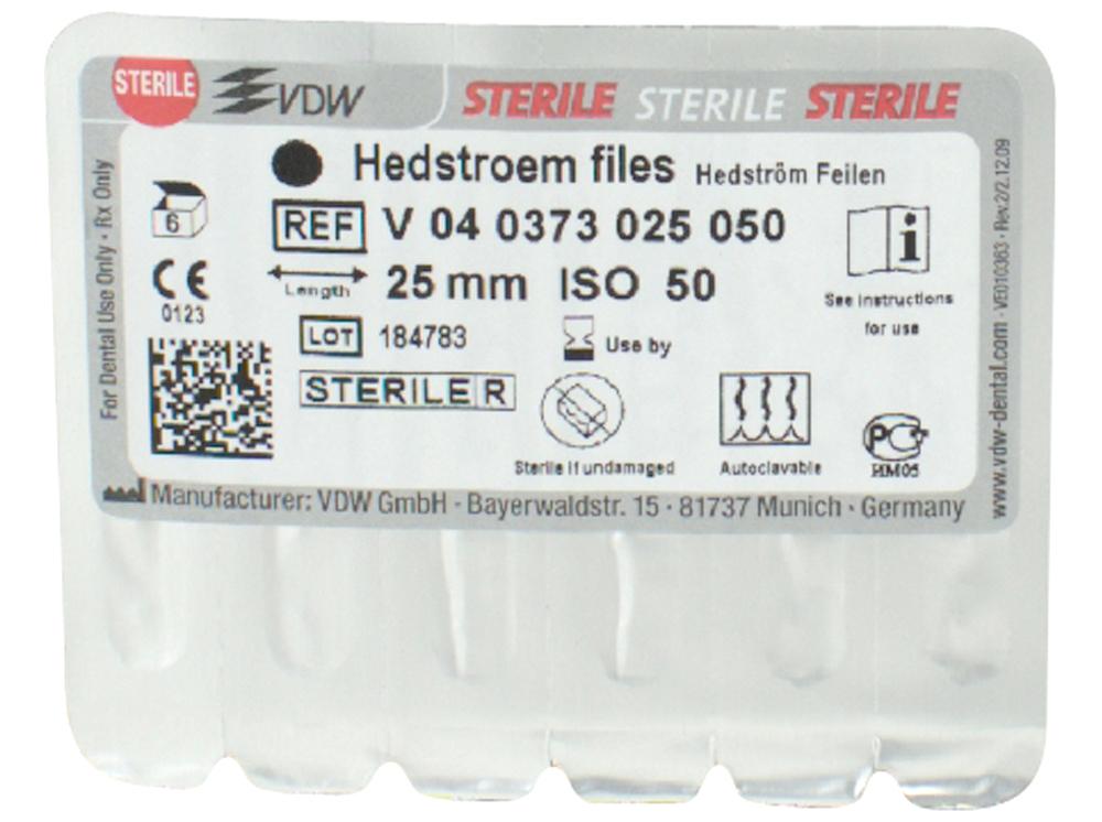 Limes Hedström 73/ 50 25mm stérile 6pcs